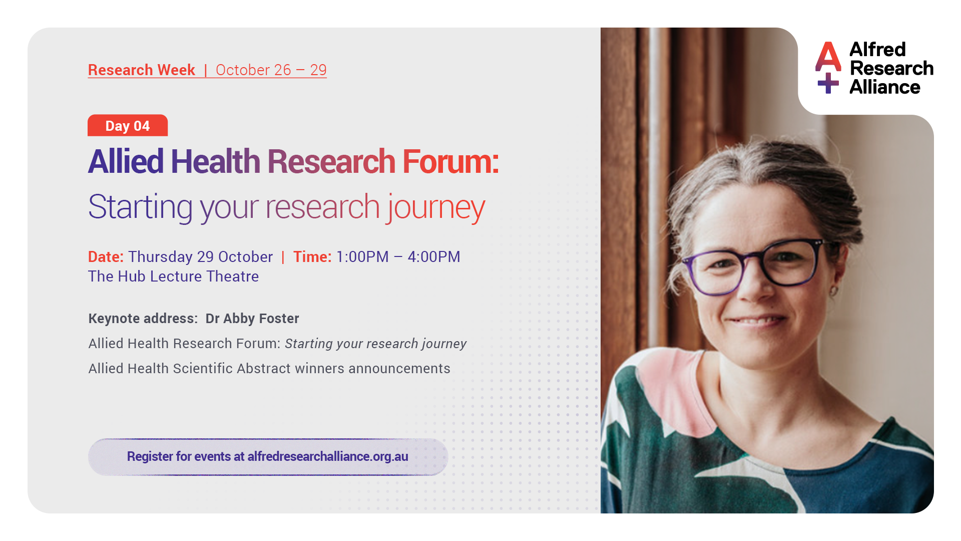 Allied Health Research Forum